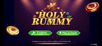 Holy Rummy Login Page