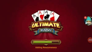 Ultimate Rummy loading page