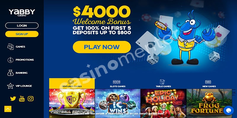 Yabby Casino Game 2
